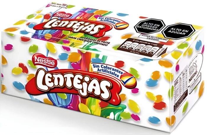 Lentejitas Sabor Chocolate Confitado