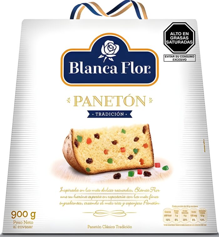 Panetón Blanca Flor 900 g