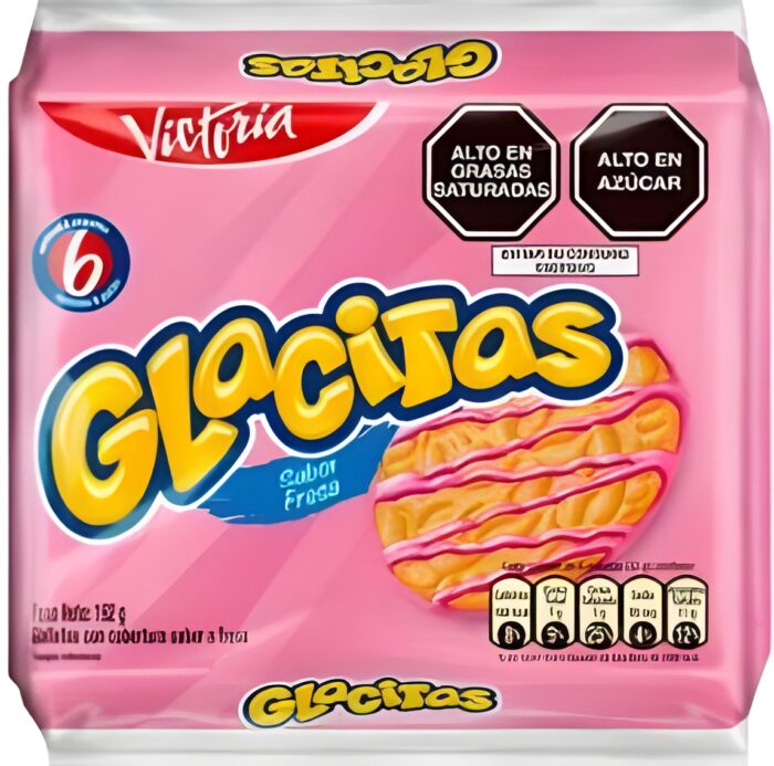 Galleta Glasitas Sabor Fresa